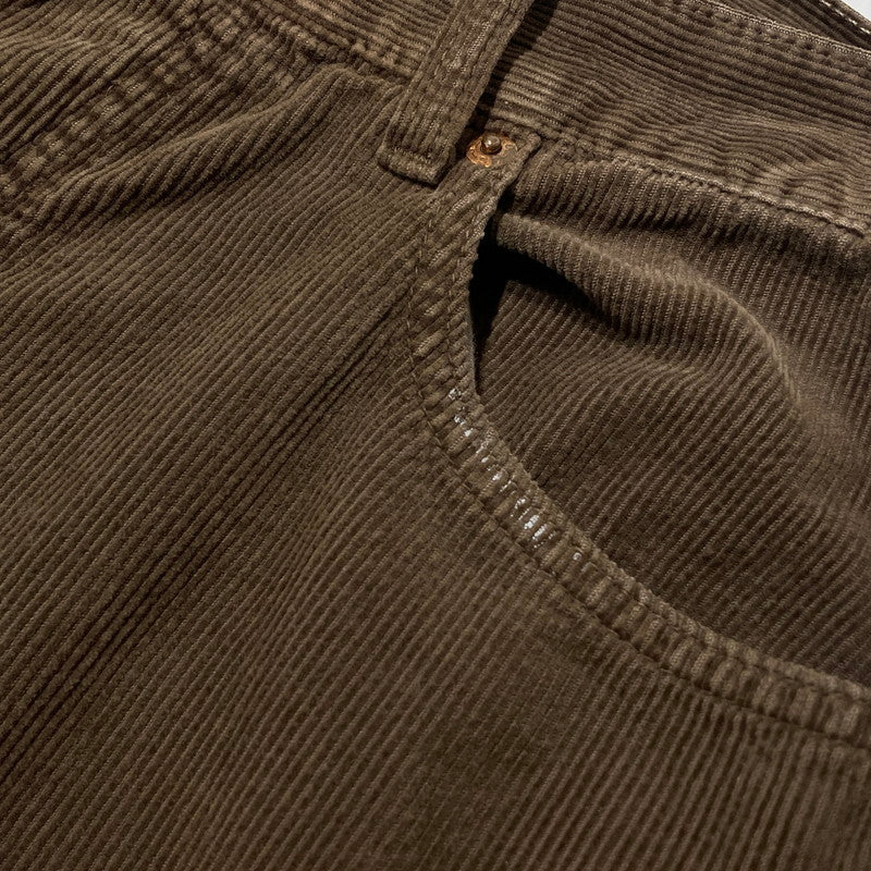 【中古品】【メンズ】 LEVI'S リーバイス 90's 551 6990 BUTTON FLY CORDUROY PANTS 90年代 ボタンフライ コーデュロイ パンツ ボトムス ボタン裏刻印I13 156-260930-yo-03-teih サイズ：W34L34 カラー：ブラウン 万代Net店