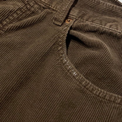 【中古品】【メンズ】 LEVI'S リーバイス 90's 551 6990 BUTTON FLY CORDUROY PANTS 90年代 ボタンフライ コーデュロイ パンツ ボトムス ボタン裏刻印I13 156-260930-yo-03-teih サイズ：W34L34 カラー：ブラウン 万代Net店