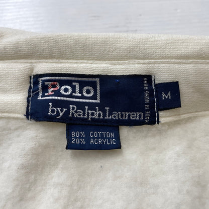 【中古品】【メンズ】 Polo by Ralph Lauren ポロバイラルフローレン 90's R.L.P.C. LOGO SWEAT JACKET 90年代 ロゴ スウェット ジャケット ライトアウター 145-260929-yo-06-teih サイズ：M カラー：ホワイト 万代Net店