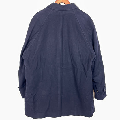 【中古品】【メンズ】 BROWNING ブラウニング WOOL COAT ウール コート アウター 145-261004-sa-23-teih サイズ：L カラー：ネイビー 万代Net店
