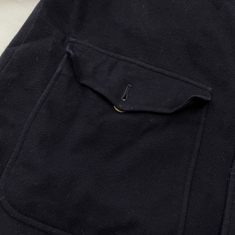 【中古品】【メンズ】 BROWNING ブラウニング WOOL COAT ウール コート アウター 145-261004-sa-23-teih サイズ：L カラー：ネイビー 万代Net店
