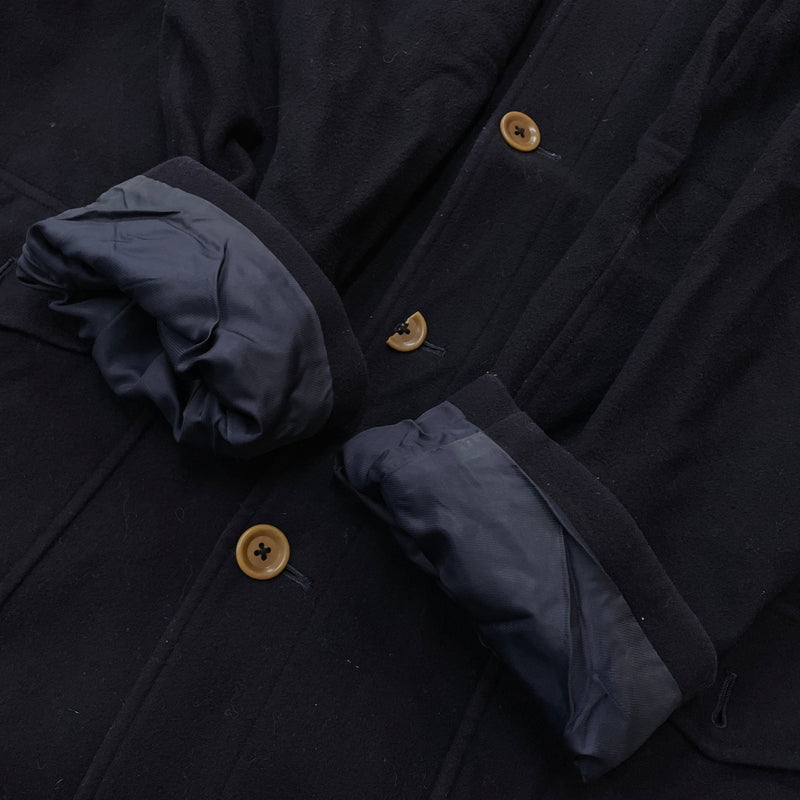 【中古品】【メンズ】 BROWNING ブラウニング WOOL COAT ウール コート アウター 145-261004-sa-23-teih サイズ：L カラー：ネイビー 万代Net店