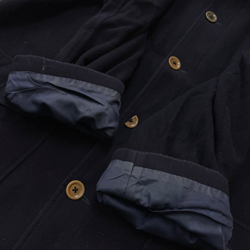 【中古品】【メンズ】 BROWNING ブラウニング WOOL COAT ウール コート アウター 145-261004-sa-23-teih サイズ：L カラー：ネイビー 万代Net店