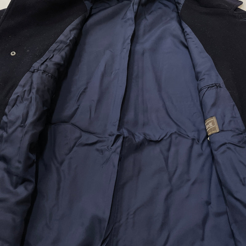 【中古品】【メンズ】 BROWNING ブラウニング WOOL COAT ウール コート アウター 145-261004-sa-23-teih サイズ：L カラー：ネイビー 万代Net店
