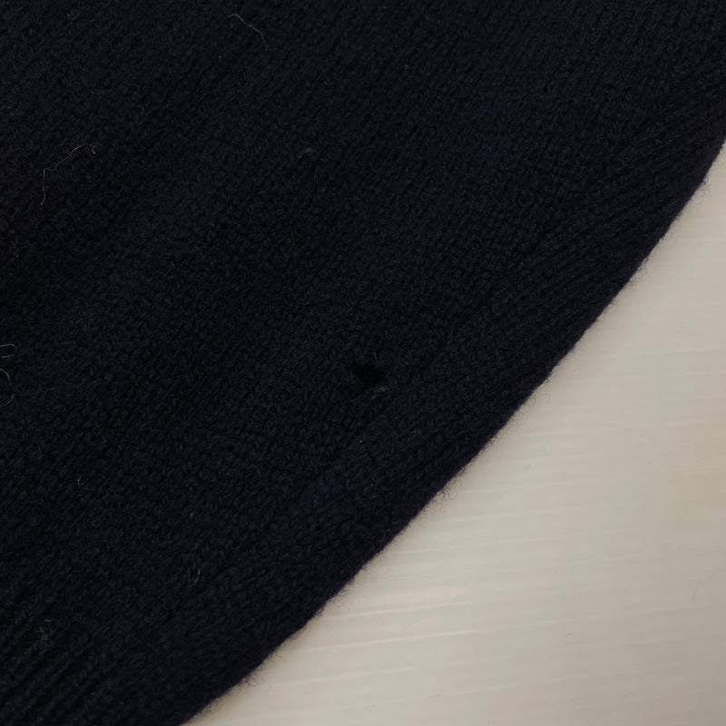 【中古品】【メンズ】 POLO RALPH LAUREN ポロ ラルフローレン 90's LAMBSWOOL L/S POLO 90年代ラムウール ロングスリーブ ポロシャツ 長袖トップス 145-261003-ss-04-teih サイズ：M カラー：ネイビー 万代Net店