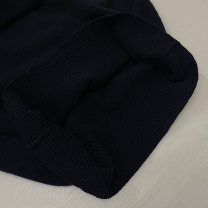 【中古品】【メンズ】 POLO RALPH LAUREN ポロ ラルフローレン 90's LAMBSWOOL L/S POLO 90年代ラムウール ロングスリーブ ポロシャツ 長袖トップス 145-261003-ss-04-teih サイズ：M カラー：ネイビー 万代Net店