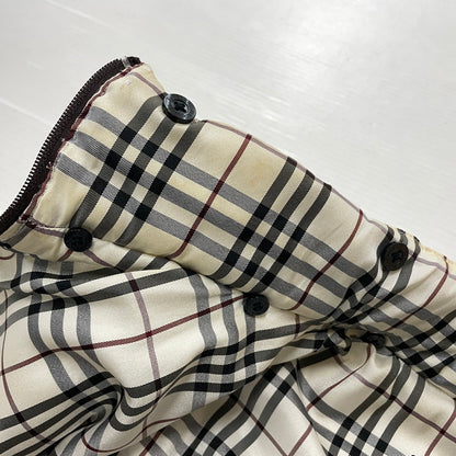 【中古品】【メンズ】 BURBERRY BLACK LABEL バーバリーブラックレーベル DOWN JACKET BMP48-332-02 ダウンジャケット アウター 141-260929-yo-05-teih サイズ：LL カラー：ホワイト 万代Net店