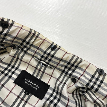 【中古品】【メンズ】 BURBERRY BLACK LABEL バーバリーブラックレーベル DOWN JACKET BMP48-332-02 ダウンジャケット アウター 141-260929-yo-05-teih サイズ：LL カラー：ホワイト 万代Net店