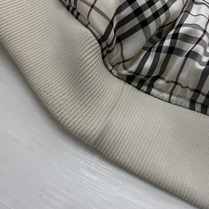 【中古品】【メンズ】 BURBERRY BLACK LABEL バーバリーブラックレーベル DOWN JACKET BMP48-332-02 ダウンジャケット アウター 141-260929-yo-05-teih サイズ：LL カラー：ホワイト 万代Net店