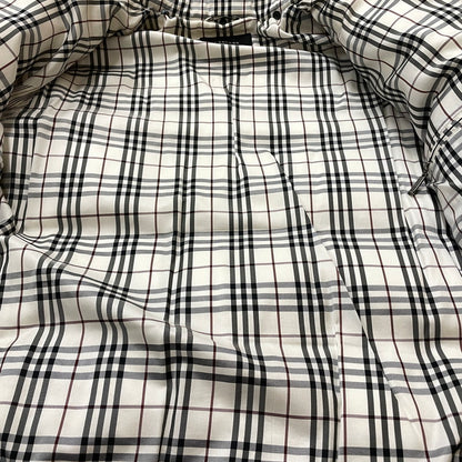 【中古品】【メンズ】 BURBERRY BLACK LABEL バーバリーブラックレーベル DOWN JACKET BMP48-332-02 ダウンジャケット アウター 141-260929-yo-05-teih サイズ：LL カラー：ホワイト 万代Net店