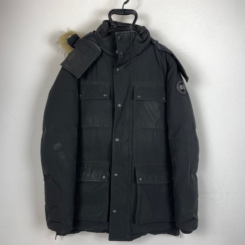 【中古品】【メンズ】 CANADA GOOSE カナダグース × BEAMS ビームス 別注 BANCROFT DOWN JACKET 3341JMB バンクロフト ダウンジャケット 141-260929-yo-07-teih サイズ：S カラー：ブラック 万代Net店