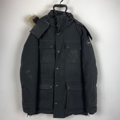 【中古品】【メンズ】 CANADA GOOSE カナダグース × BEAMS ビームス 別注 BANCROFT DOWN JACKET 3341JMB バンクロフト ダウンジャケット 141-260929-yo-07-teih サイズ：S カラー：ブラック 万代Net店