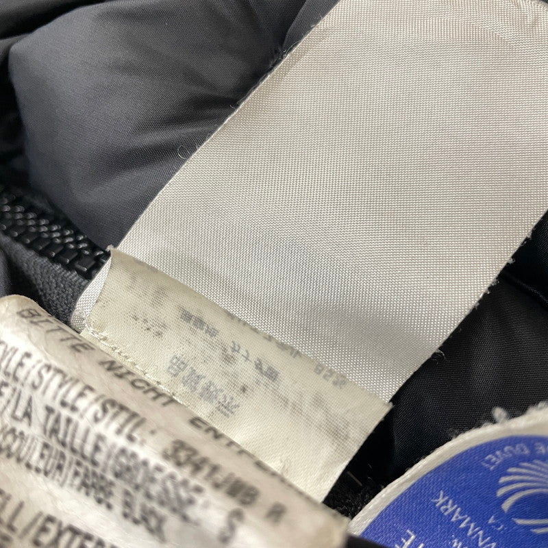 【中古品】【メンズ】 CANADA GOOSE カナダグース × BEAMS ビームス 別注 BANCROFT DOWN JACKET 3341JMB バンクロフト ダウンジャケット 141-260929-yo-07-teih サイズ：S カラー：ブラック 万代Net店