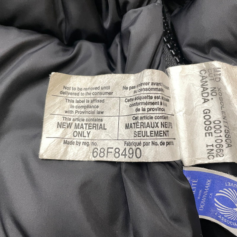 【中古品】【メンズ】 CANADA GOOSE カナダグース × BEAMS ビームス 別注 BANCROFT DOWN JACKET 3341JMB バンクロフト ダウンジャケット 141-260929-yo-07-teih サイズ：S カラー：ブラック 万代Net店