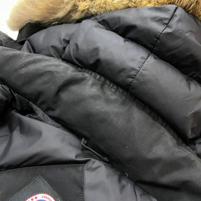 【中古品】【メンズ】 CANADA GOOSE カナダグース × BEAMS ビームス 別注 BANCROFT DOWN JACKET 3341JMB バンクロフト ダウンジャケット 141-260929-yo-07-teih サイズ：S カラー：ブラック 万代Net店