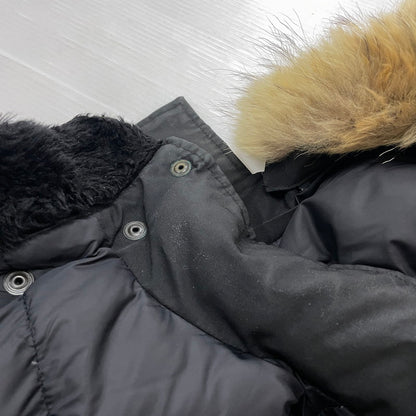 【中古品】【メンズ】 CANADA GOOSE カナダグース × BEAMS ビームス 別注 BANCROFT DOWN JACKET 3341JMB バンクロフト ダウンジャケット 141-260929-yo-07-teih サイズ：S カラー：ブラック 万代Net店