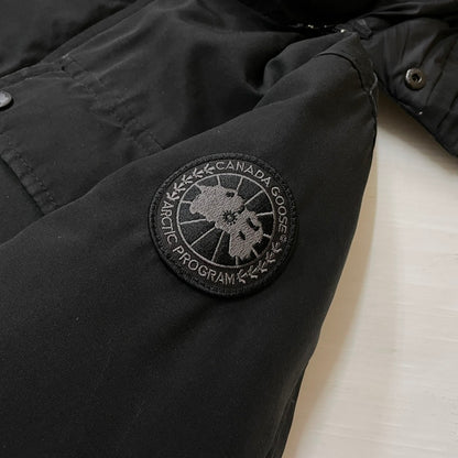 【中古品】【メンズ】 CANADA GOOSE カナダグース × BEAMS ビームス 別注 BANCROFT DOWN JACKET 3341JMB バンクロフト ダウンジャケット 141-260929-yo-07-teih サイズ：S カラー：ブラック 万代Net店