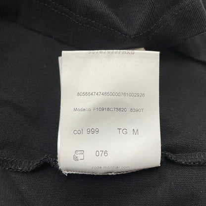 【中古品】【メンズ】 MONCLER モンクレール MAGLIA-T-SHIRT F10918C73620 マリア Tシャツ 半袖 トップス 140-260929-yo-10-teih サイズ：M カラー：ブラック 万代Net店