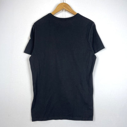 【中古品】【メンズ】 MONCLER モンクレール MAGLIA-T-SHIRT F10918C73620 マリア Tシャツ 半袖 トップス 140-260929-yo-10-teih サイズ：M カラー：ブラック 万代Net店
