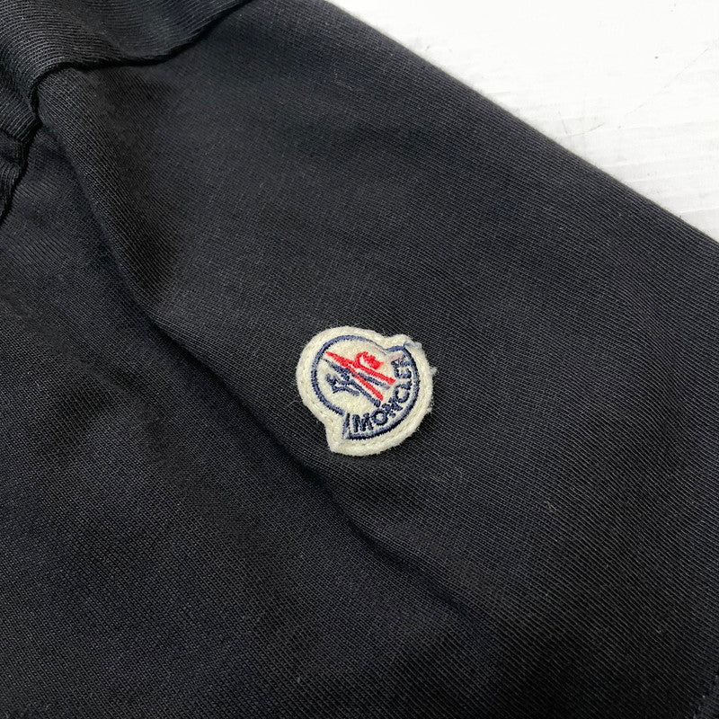【中古品】【メンズ】 MONCLER モンクレール MAGLIA-T-SHIRT F10918C73620 マリア Tシャツ 半袖 トップス 140-260929-yo-10-teih サイズ：M カラー：ブラック 万代Net店