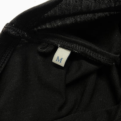 【中古品】【メンズ】 MONCLER モンクレール MAGLIA-T-SHIRT F10918C73620 マリア Tシャツ 半袖 トップス 140-260929-yo-10-teih サイズ：M カラー：ブラック 万代Net店
