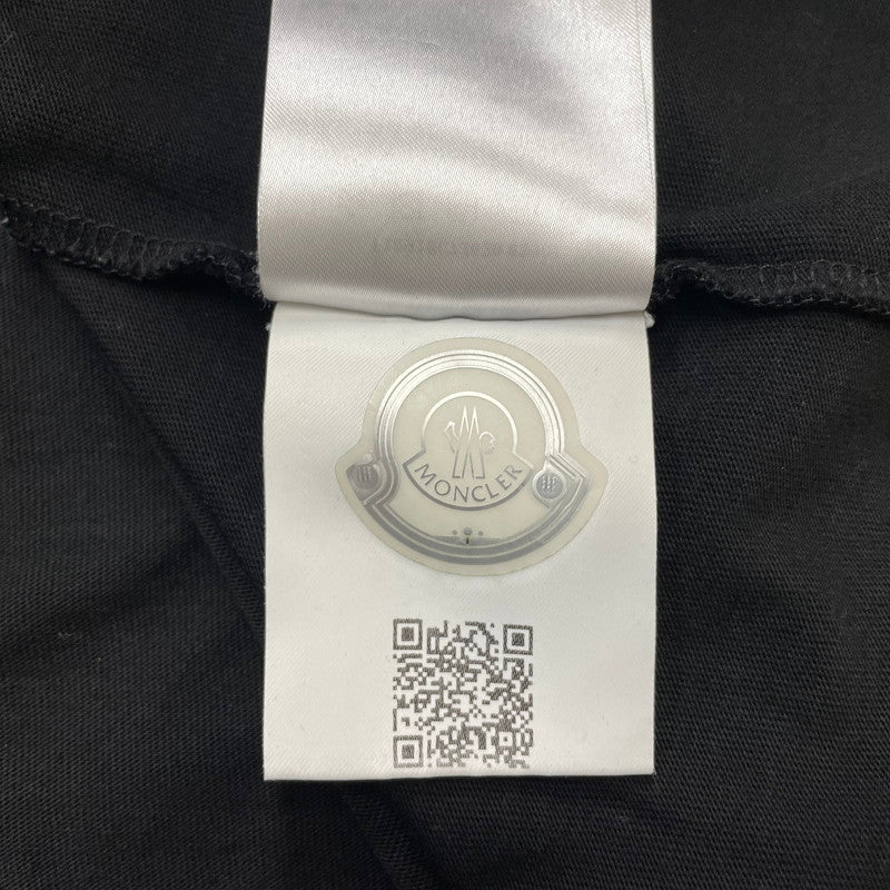 【中古品】【メンズ】 MONCLER モンクレール MAGLIA-T-SHIRT F10918C73620 マリア Tシャツ 半袖 トップス 140-260929-yo-10-teih サイズ：M カラー：ブラック 万代Net店