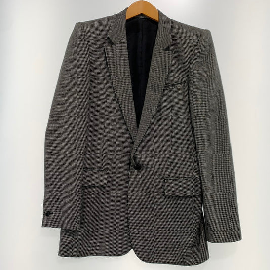 【中古品】【メンズ】 JOHN LAWRENCE SULLIVAN ジョン ローレンス サリバン WOOL JACKET 1B003 12-13 ウール ジャケット ライトアウター テーラードジャケット 141-261001-ko-03-teih サイズ：34 カラー：グレー 万代Net店