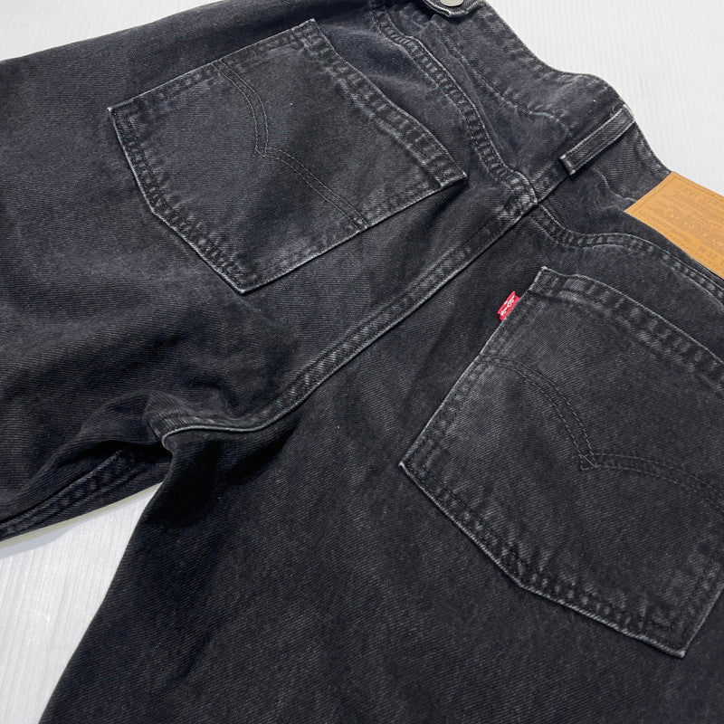 【中古品】【メンズ】 LEVI'S リーバイス BAGGY BARREL JEANS 0057O0003 バギー バレル ジーンズ ボトムス デニムパンツ 156-260930-yo-02-teih サイズ：W32L32 カラー：ブラック 万代Net店