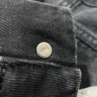 【中古品】【メンズ】 LEVI'S リーバイス BAGGY BARREL JEANS 0057O0003 バギー バレル ジーンズ ボトムス デニムパンツ 156-260930-yo-02-teih サイズ：W32L32 カラー：ブラック 万代Net店