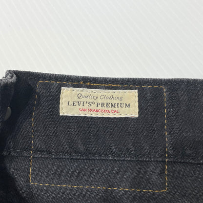 【中古品】【メンズ】 LEVI'S リーバイス BAGGY BARREL JEANS 0057O0003 バギー バレル ジーンズ ボトムス デニムパンツ 156-260930-yo-02-teih サイズ：W32L32 カラー：ブラック 万代Net店