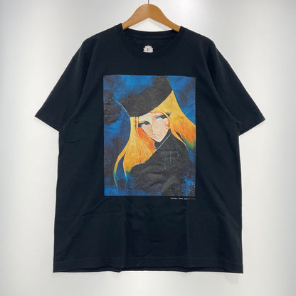 【中古品】【メンズ】 FILMARKS CULTURE WEAR フィルマークス × 銀河鉄道999 別注コラボ ILLUSTRATION TEE イラストTシャツ 復刻版 半袖 トップス 147-260930-yo-13-teih サイズ：XL カラー：ブラック 万代Net店