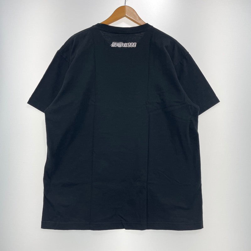 【中古品】【メンズ】 FILMARKS CULTURE WEAR フィルマークス × 銀河鉄道999 別注コラボ ILLUSTRATION TEE イラストTシャツ 復刻版 半袖 トップス 147-260930-yo-13-teih サイズ：XL カラー：ブラック 万代Net店