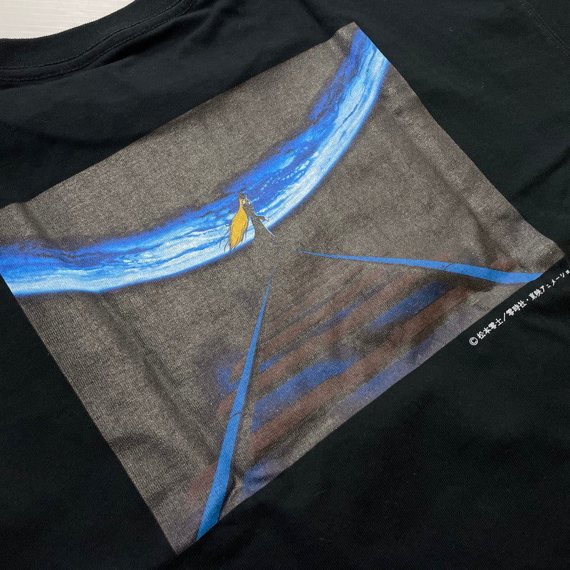 【中古品】【メンズ】 FILMARKS CULTURE WEAR フィルマ－クス × 銀河鉄道999 別注コラボ LOGO TEE ロゴ TSHIRT 復刻版 半袖 トップス 147-260929-yo-13-teih サイズ：XL カラー：ブラック 万代Net店