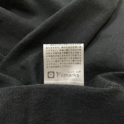 【中古品】【メンズ】 FILMARKS CULTURE WEAR フィルマ－クス × 銀河鉄道999 別注コラボ LOGO TEE ロゴ TSHIRT 復刻版 半袖 トップス 147-260929-yo-13-teih サイズ：XL カラー：ブラック 万代Net店
