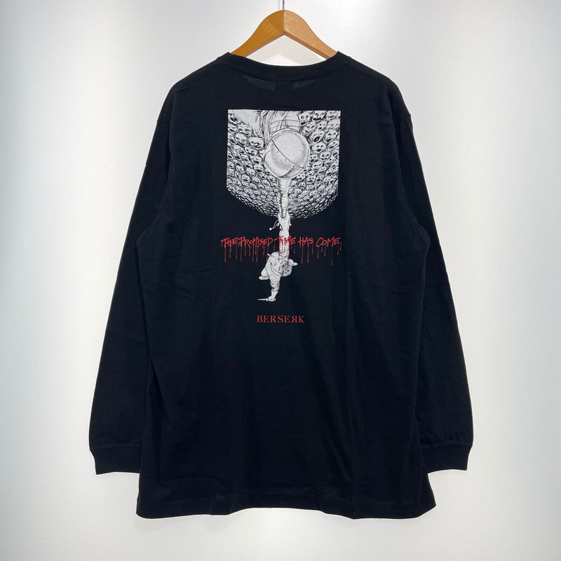 【中古品】【メンズ】 NATALIE STORE ナタリーストア 大ベルセルク展 "蝕" LONG SLEEVE TEE 蝕 ロングスリーブ Tシャツ 長袖 トップス 147-260930-yo-15-teih サイズ：XL カラー：ブラック 万代Net店