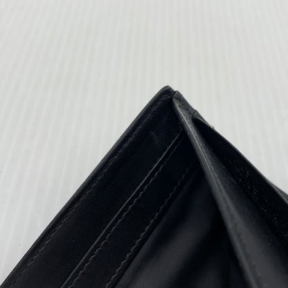 【中古品】【メンズ/レディース】 MAISON MARGIELA メゾン マルジェラ LEATHER FLAP WALLET レザーフラップ ウォレット 二つ折り財布 181-260929-ko-12-teih カラー：ブラック 万代Net店