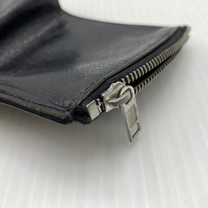 【中古品】【メンズ/レディース】 MAISON MARGIELA メゾン マルジェラ LEATHER FLAP WALLET レザーフラップ ウォレット 二つ折り財布 181-260929-ko-12-teih カラー：ブラック 万代Net店