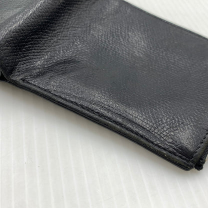 【中古品】【メンズ/レディース】 MAISON MARGIELA メゾン マルジェラ LEATHER FLAP WALLET レザーフラップ ウォレット 二つ折り財布 181-260929-ko-12-teih カラー：ブラック 万代Net店