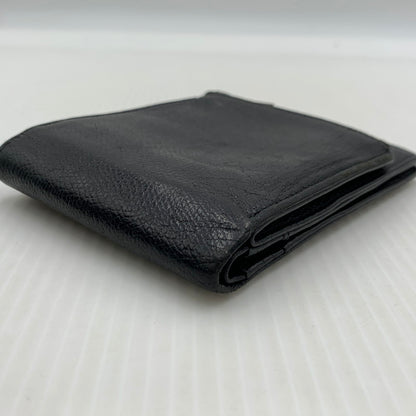 【中古品】【メンズ/レディース】 MAISON MARGIELA メゾン マルジェラ LEATHER FLAP WALLET レザーフラップ ウォレット 二つ折り財布 181-260929-ko-12-teih カラー：ブラック 万代Net店