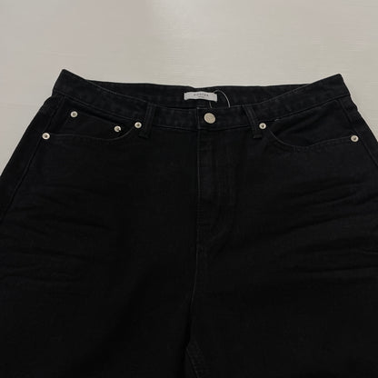 【中古品】【メンズ】 NOSTER SEOUL ノスターソウル ESSENTIAL BLACK FLARE DENIM PANT エッセンシャルブラック フレア デニムパンツ ボトムス ジーンズ 158-261003-ss-10-teih サイズ：L カラー：ブラック 万代Net店