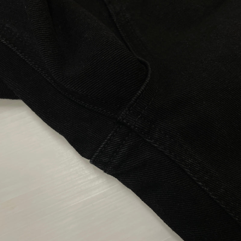 【中古品】【メンズ】 NOSTER SEOUL ノスターソウル ESSENTIAL BLACK FLARE DENIM PANT エッセンシャルブラック フレア デニムパンツ ボトムス ジーンズ 158-261003-ss-10-teih サイズ：L カラー：ブラック 万代Net店