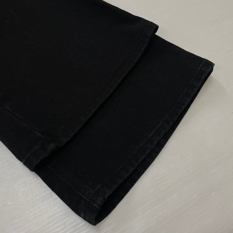 【中古品】【メンズ】 NOSTER SEOUL ノスターソウル ESSENTIAL BLACK FLARE DENIM PANT エッセンシャルブラック フレア デニムパンツ ボトムス ジーンズ 158-261003-ss-10-teih サイズ：L カラー：ブラック 万代Net店