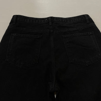 【中古品】【メンズ】 NOSTER SEOUL ノスターソウル ESSENTIAL BLACK FLARE DENIM PANT エッセンシャルブラック フレア デニムパンツ ボトムス ジーンズ 158-261003-ss-10-teih サイズ：L カラー：ブラック 万代Net店