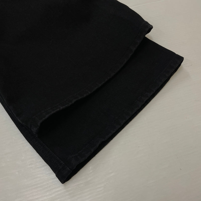 【中古品】【メンズ】 NOSTER SEOUL ノスターソウル ESSENTIAL BLACK FLARE DENIM PANT エッセンシャルブラック フレア デニムパンツ ボトムス ジーンズ 158-261003-ss-10-teih サイズ：L カラー：ブラック 万代Net店