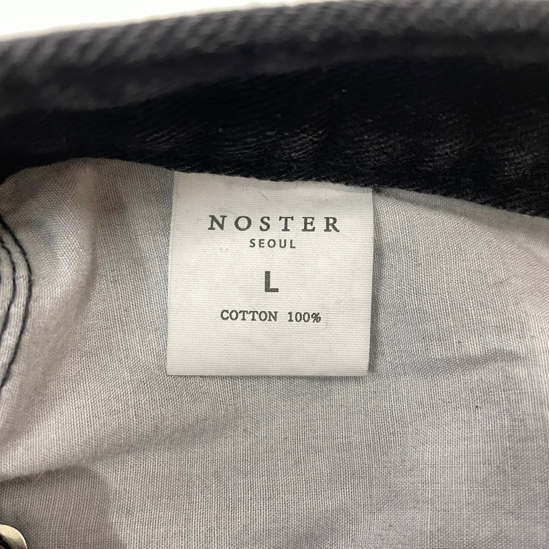 【中古品】【メンズ】 NOSTER SEOUL ノスターソウル ESSENTIAL BLACK FLARE DENIM PANT エッセンシャルブラック フレア デニムパンツ ボトムス ジーンズ 158-261003-ss-10-teih サイズ：L カラー：ブラック 万代Net店