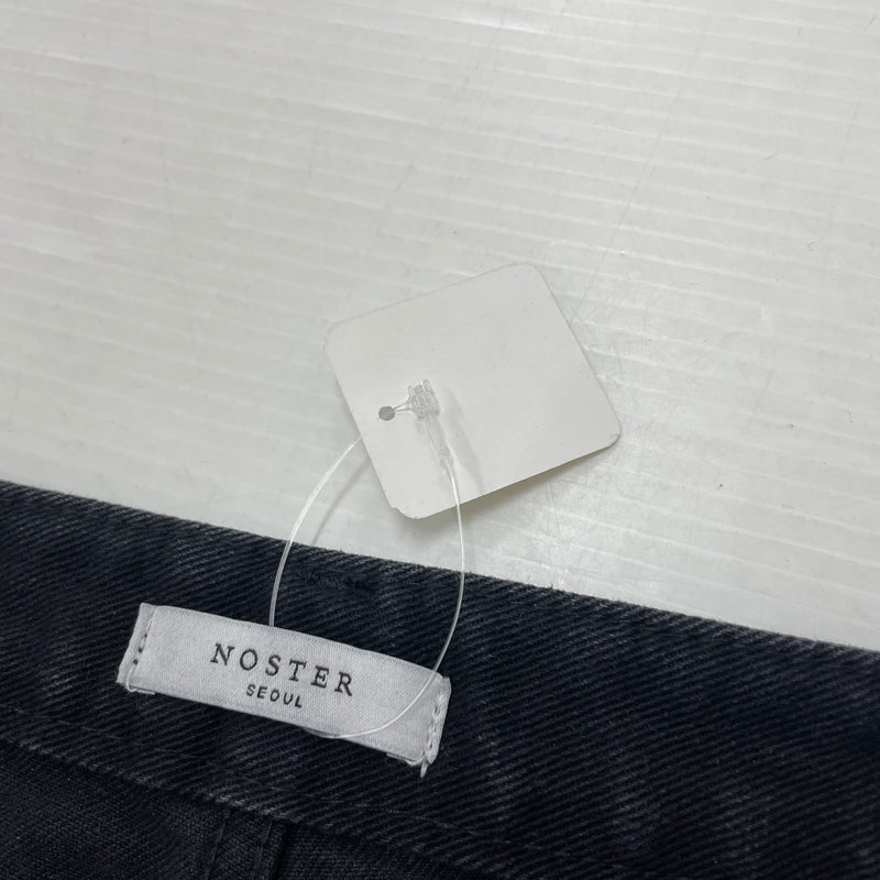 【中古品】【メンズ】 NOSTER SEOUL ノスターソウル ESSENTIAL BLACK FLARE DENIM PANT エッセンシャルブラック フレア デニムパンツ ボトムス ジーンズ 158-261003-ss-10-teih サイズ：L カラー：ブラック 万代Net店