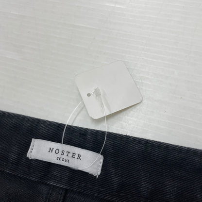 【中古品】【メンズ】 NOSTER SEOUL ノスターソウル ESSENTIAL BLACK FLARE DENIM PANT エッセンシャルブラック フレア デニムパンツ ボトムス ジーンズ 158-261003-ss-10-teih サイズ：L カラー：ブラック 万代Net店