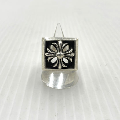 【中古品】【メンズ】 CHROME HEARTS クロムハーツ CH PRS LETTER BLOCK RING CHプラス レター ブロック リング 指輪 アクセサリー 190-261027-yo-27-teih カラー：シルバー 16号 万代Net店