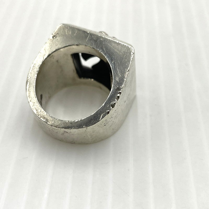 【中古品】【メンズ】 CHROME HEARTS クロムハーツ CH PRS LETTER BLOCK RING CHプラス レター ブロック リング 指輪 アクセサリー 190-261027-yo-27-teih カラー：シルバー 16号 万代Net店