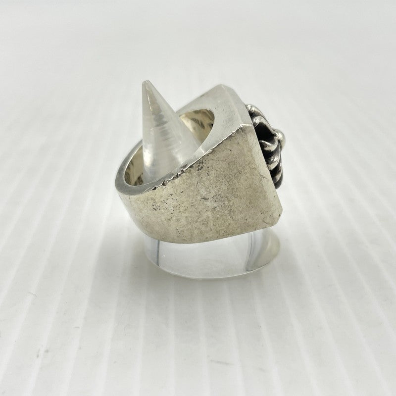 【中古品】【メンズ】 CHROME HEARTS クロムハーツ CH PRS LETTER BLOCK RING CHプラス レター ブロック リング 指輪 アクセサリー 190-261027-yo-27-teih カラー：シルバー 16号 万代Net店